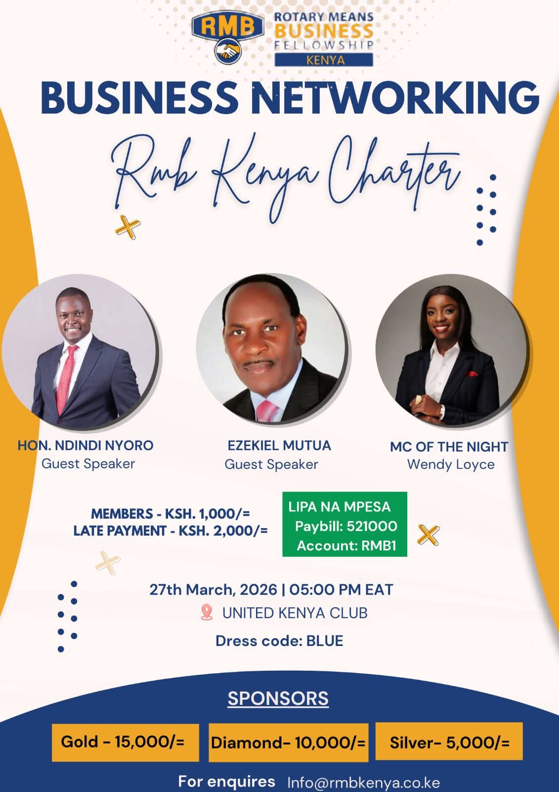 RMBF Kenya Charter – Business Networking Night